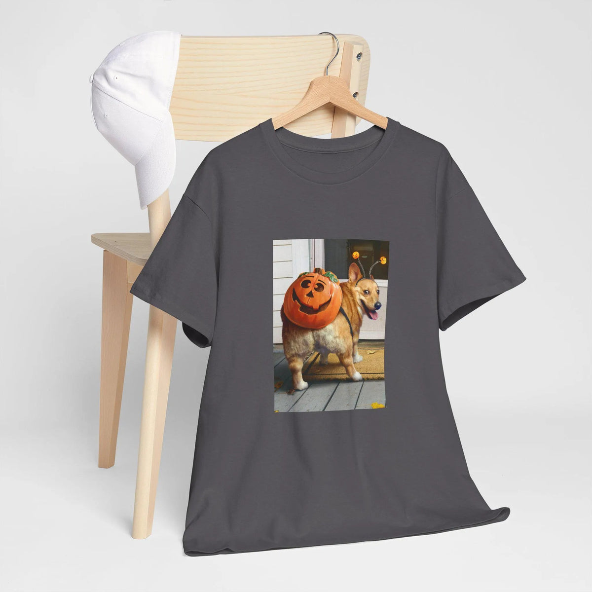 Corgi Halloween Shirt , Spooky Dog Tee, Funny Pumpkin Corgi Design