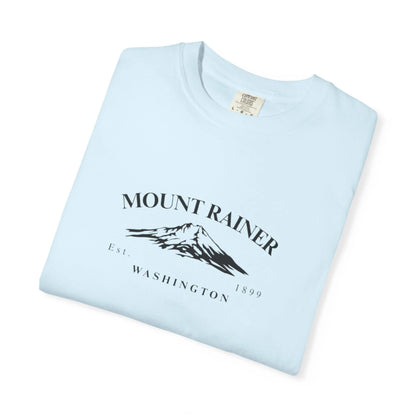 Mount Rainier Mountain Sketch T-Shirt,  Pacific Northwest Hiking Tee