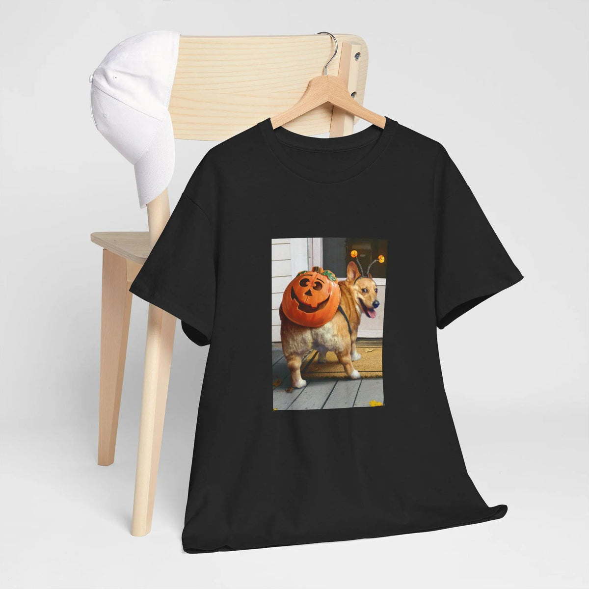Corgi Halloween Shirt , Spooky Dog Tee, Funny Pumpkin Corgi Design